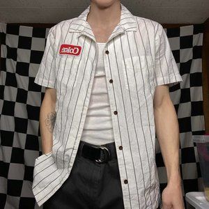 Coke Button Up